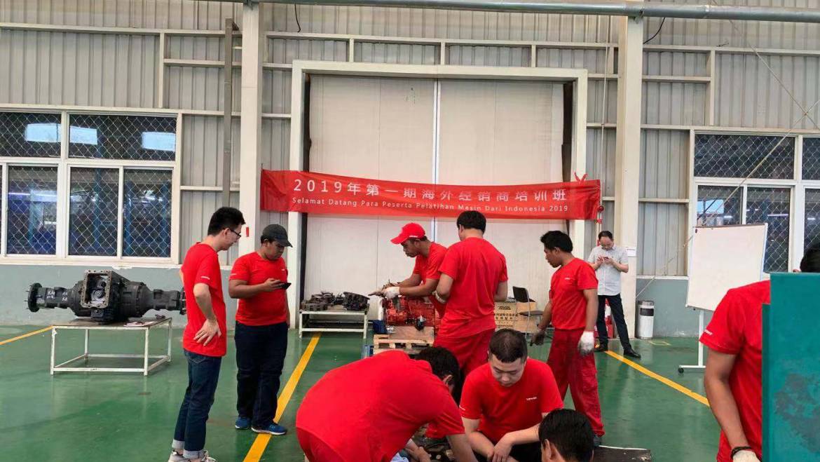 La Clase de Capacitación de Servicios de Lovol Se Celebró con Éxito en Indonesia